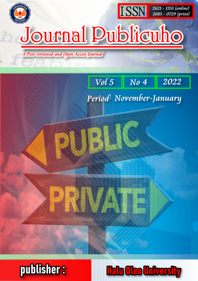 					View Vol. 5 No. 4 (2022): November - January - Journal Publicuho
				